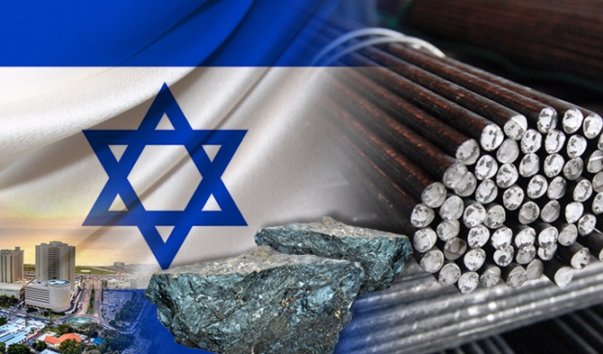 İsrail’deki fabrika için demir cevheri it